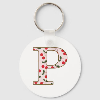 Cheery Cherry P Keychain
