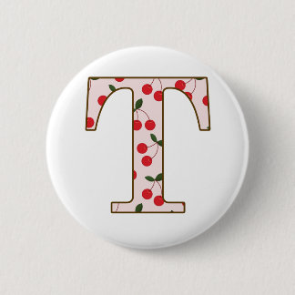 Cheery Cherry T 2 Inch Round Button