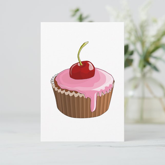 Cheery Cupcake Invitations (Creator Uploaded)