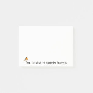 Cheery Robin Personalize Notes
