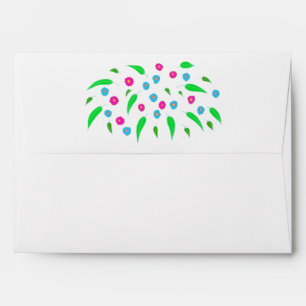 Cheery Spring Flowers Envelopes