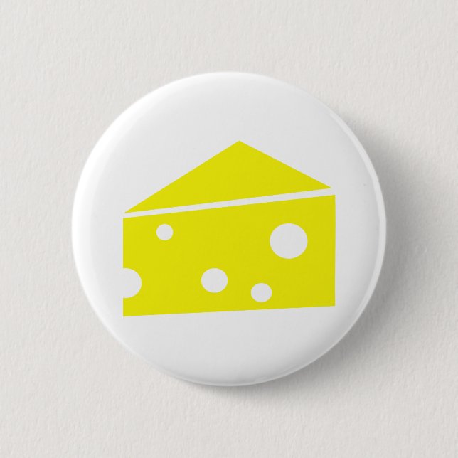 Cheese 2 Inch Round Button (Front)