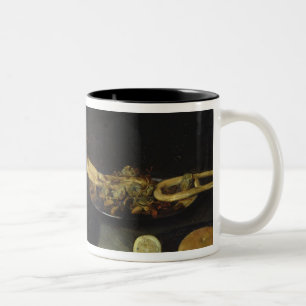 Cheese and Dry Dessert Two-Tone Coffee Mug