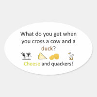 Cheese and quackers joke