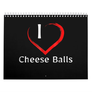 Cheese Balls Novelty Appetizers Calendar