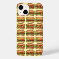 Cheese Burger Hamburger Cheeseburger Foodie Case