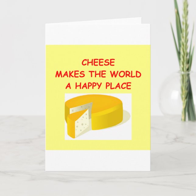 cheese card (Front)