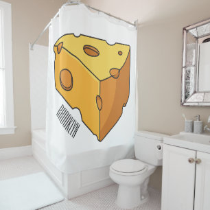 Cheese cartoon illustration 