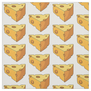 Cheese cartoon illustration fabric