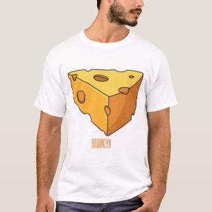 Cheese cartoon illustration  T-Shirt