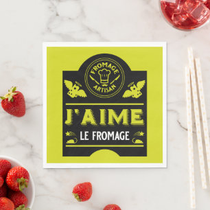 Cheese Eaters And Artisans Napkin