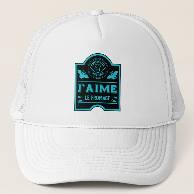 Cheese Eaters And Artisans Trucker Hat (Front)