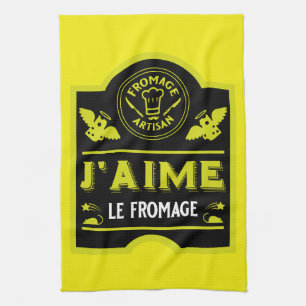 Cheese Eaters Kitchen Towel