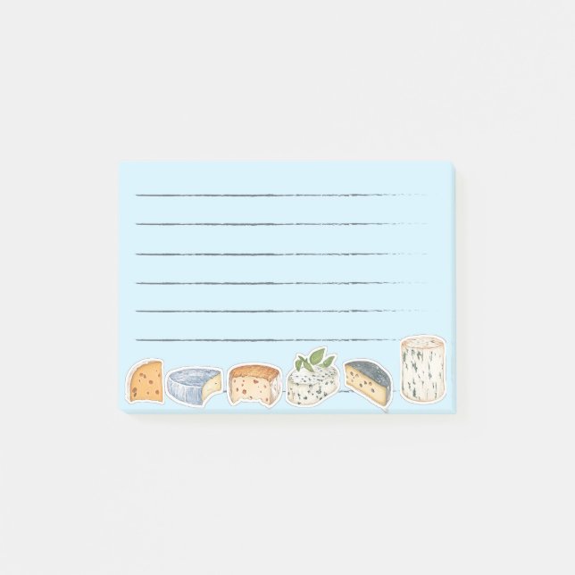 Cheese Enthusiast Post-it Notes (Front)
