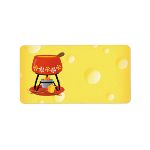 Cheese Fondue Label