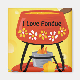 Cheese Fondue Magnet