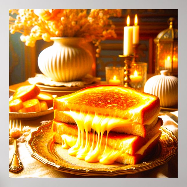 Cheese Heaven: The Ultimate Comfort Food Poster (Front)