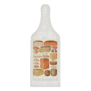 Cheese Illustration Charcuterie Board