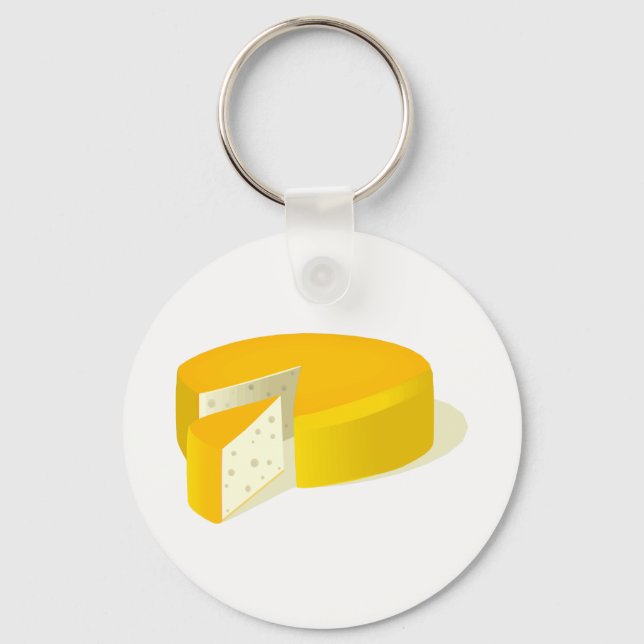 Cheese Keychain (Front)