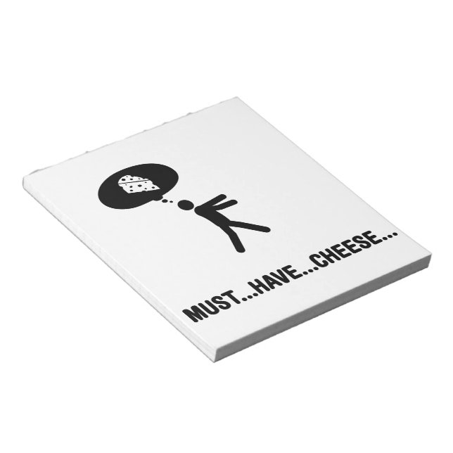 Cheese Lover Notepad (Angled)
