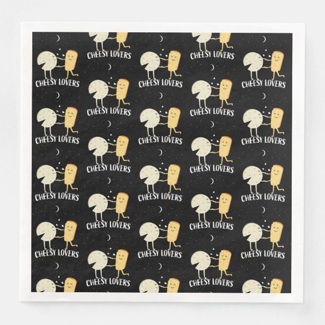 Cheese Lovers And Connoisseur  Napkin (Front)