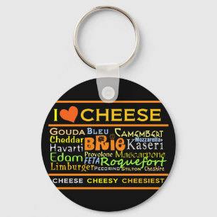 Cheese Lovers Keychain