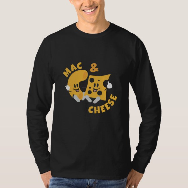 Cheese Mac & Cheese Funny Gift Idea T-Shirt (Front)