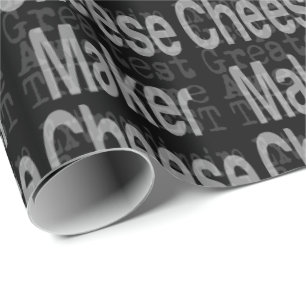 Cheese Maker Extraordinaire Wrapping Paper