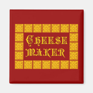 Cheese Maker Vintage Kitchen Art Magnet