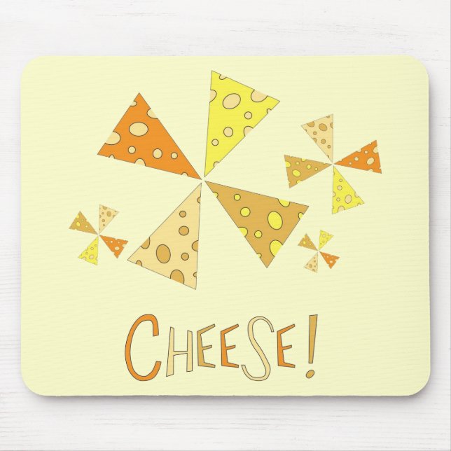 Cheese! Mouse Pad (Front)