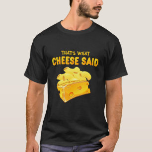 Cheese Mozzarella Cheese T-Shirt