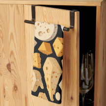 Cheese Pieces With Natural Holes Cute Pattern 