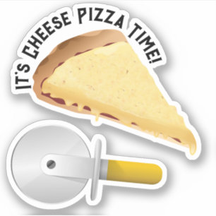 Cheese Pizza and Pizza Cutter