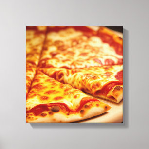 Cheese Pizza Canvas Print