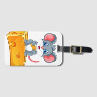 Cheese Please Luggage Tag – Sustainable & Stylish