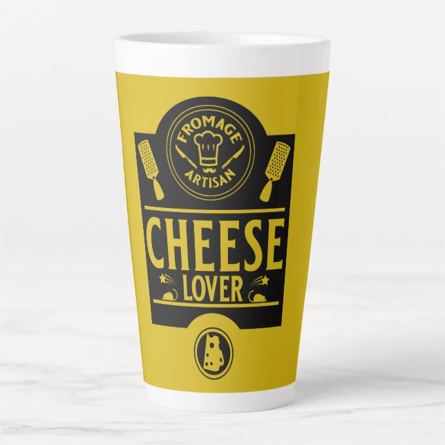 Cheese Producer Latte Mug (Front)