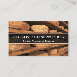 Cheese Producer / Maker Photo Business Card