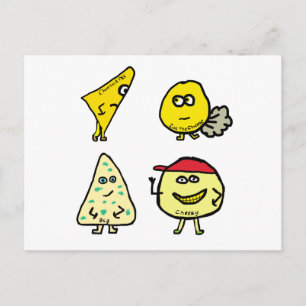 Cheese Puns Postcard