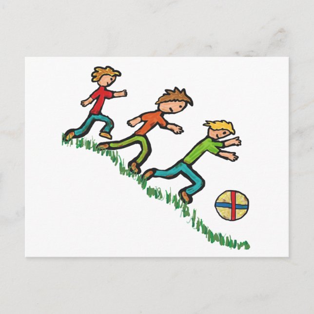 Cheese Rolling Postcard (Front)