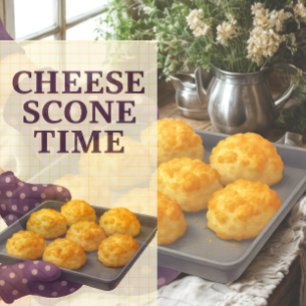 Cheese Scone Time — Kitchen Tea Towel