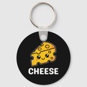 Cheese Slice Mac Macaroni Kawaii Halloween Costume Keychain