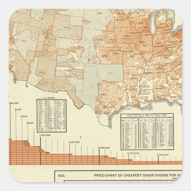 Cheese Square Sticker (Front)