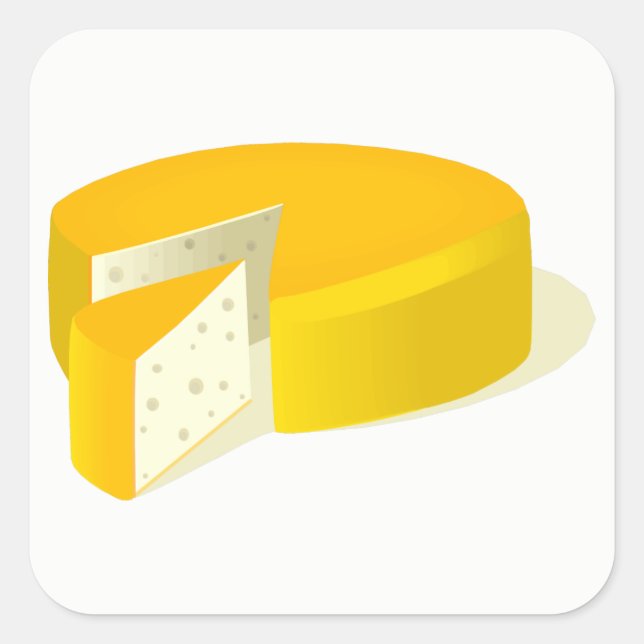 Cheese Square Sticker (Front)