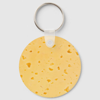 Cheese Texture Pattern Keychain