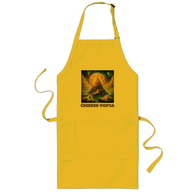 Cheese-Topia Magical Long Apron (Front)