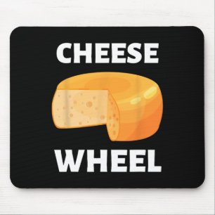 Cheese Wheel Video Game Meme Design Mouse Pad