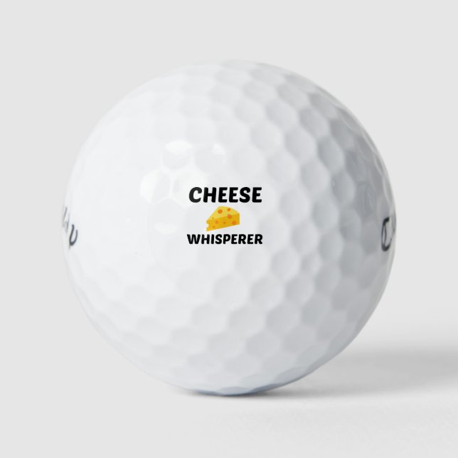 CHEESE WHISPERER GOLF BALLS (Front)