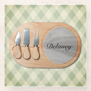 Cheeseboard Custom Charcuterie Board Coaster