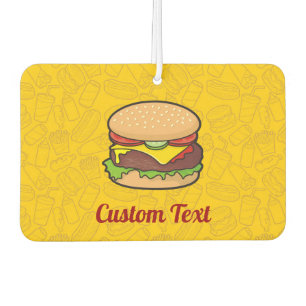 Cheeseburger Air Freshener