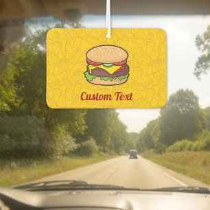 Cheeseburger Air Freshener